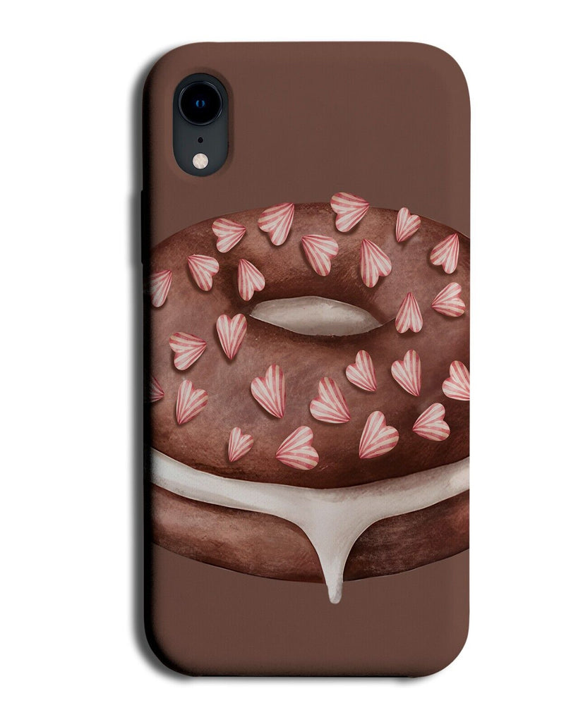 Chocolate Stuffed Doughnut Phone Case Cover Cream Filling Creamy Doughnuts Q565A
