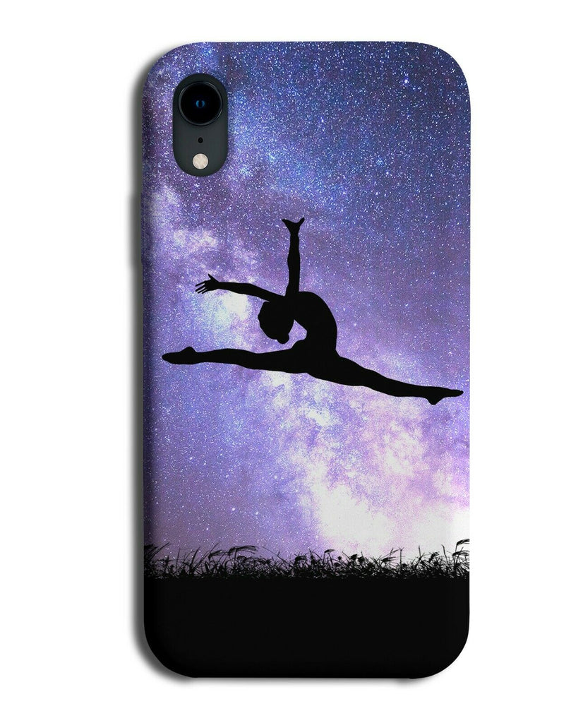 Gymnastics Phone Case Cover Dancer Dancing Kit Dancing Galaxy Moon Universe i740