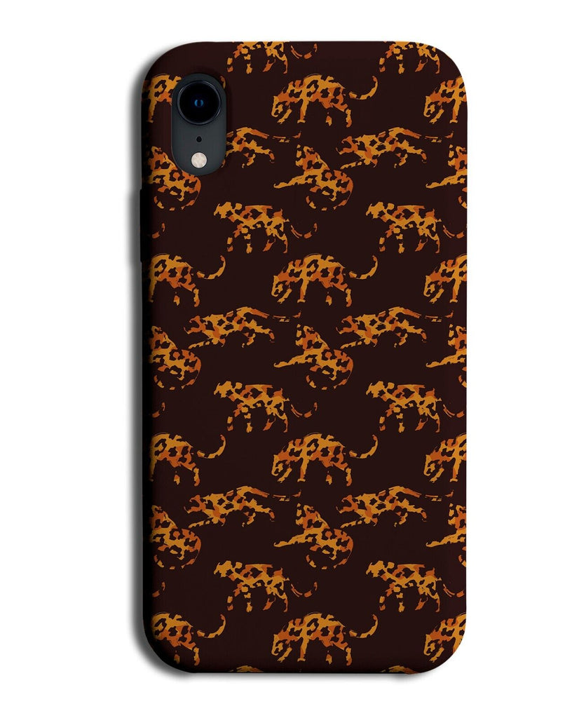 Leopard Patterns Phone Case Cover Pattern Safari Animals Tiger Shapes Q455B