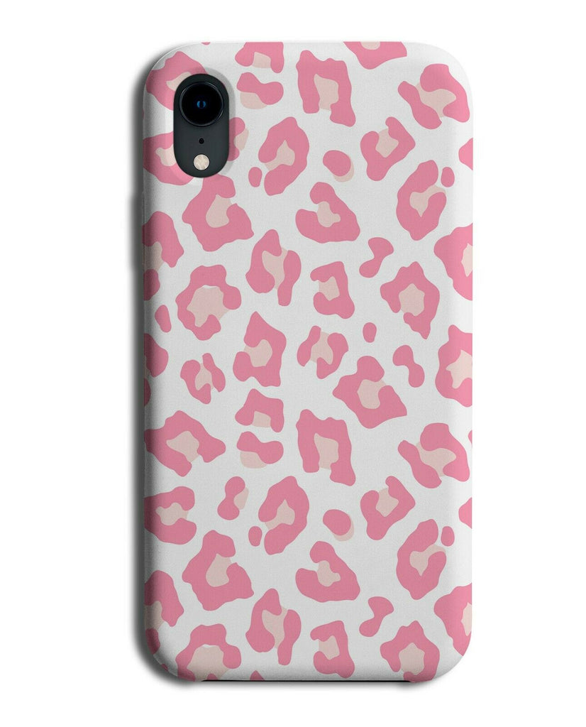 Hot Pink Leopard Print Spots Phone Case Cover Pattern Skin Dots Markings F095