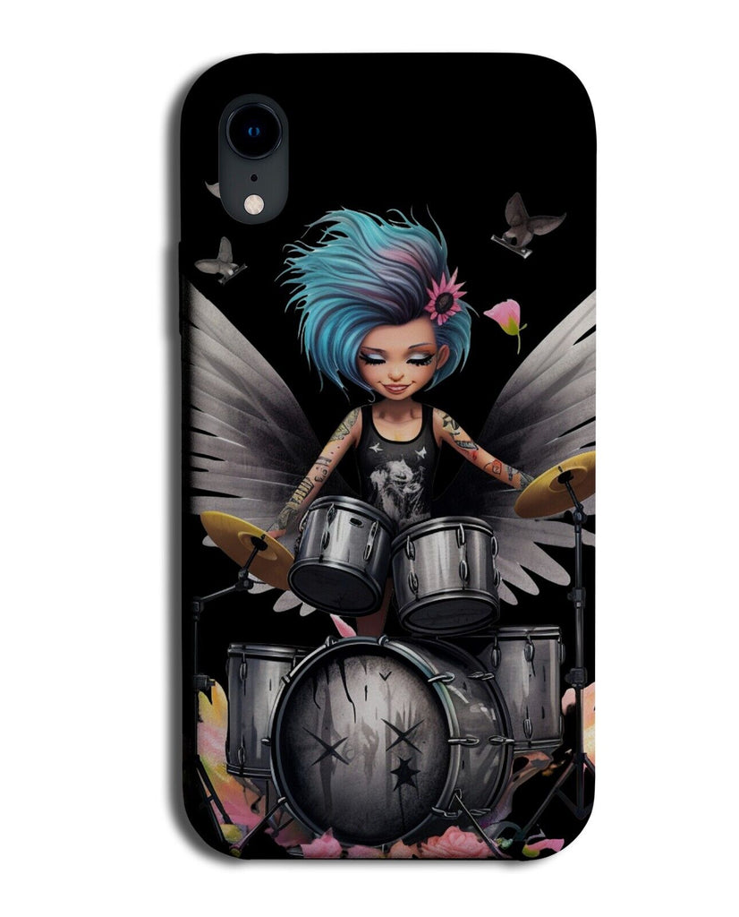 Girl Drummer Phone Case Cover Drum Drums Drumming Girls Goth Chick Emo CY31