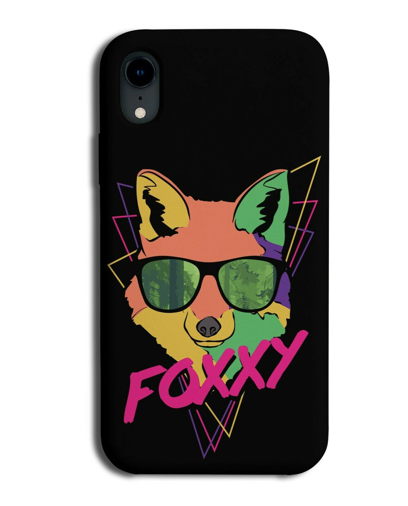 DJ Foxxy Phone Case Cover Fox Funny Colourful 80s Foxes In Sunglasses Face E121