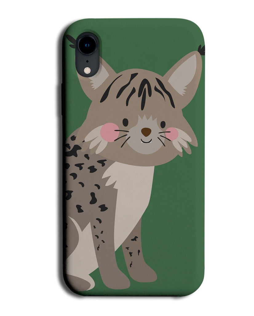 Cartoon Lynx Phone Case Cover Lynxes Cat Cats Animal Lynx's Kids Childs BP79