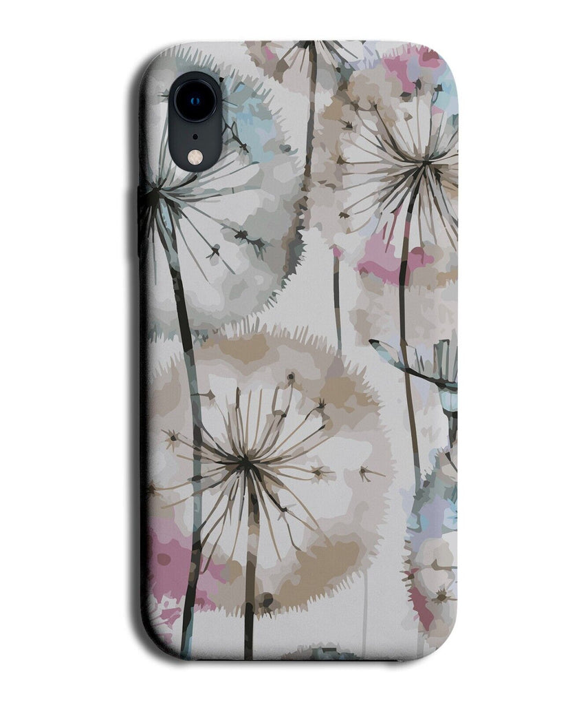 Dandelions Phone Case Cover Watercolour Dandelion Art Painting Petals Flora BD43