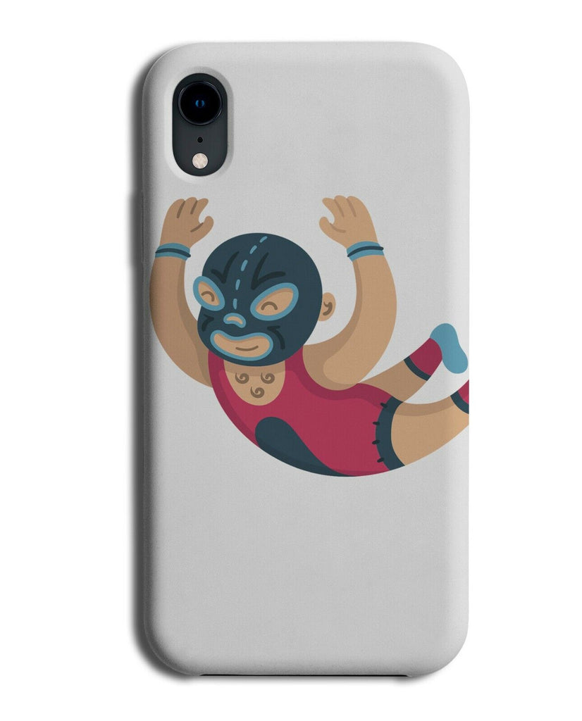 Flying Mexican Masked Wrestler Phone Case Cover Mexico Mask Lucha Wrestling J754