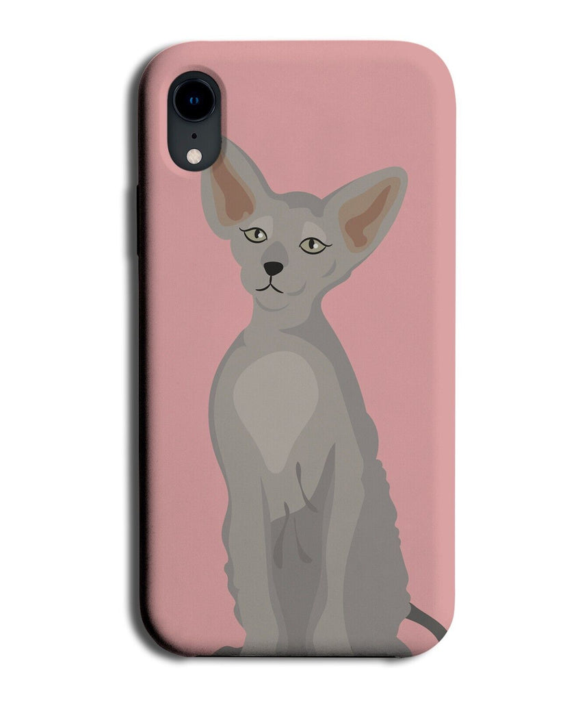 Grey Peterbald Cat Phone Case Cover Breed Peter Bald Type Of Cats Pet Pets BS14