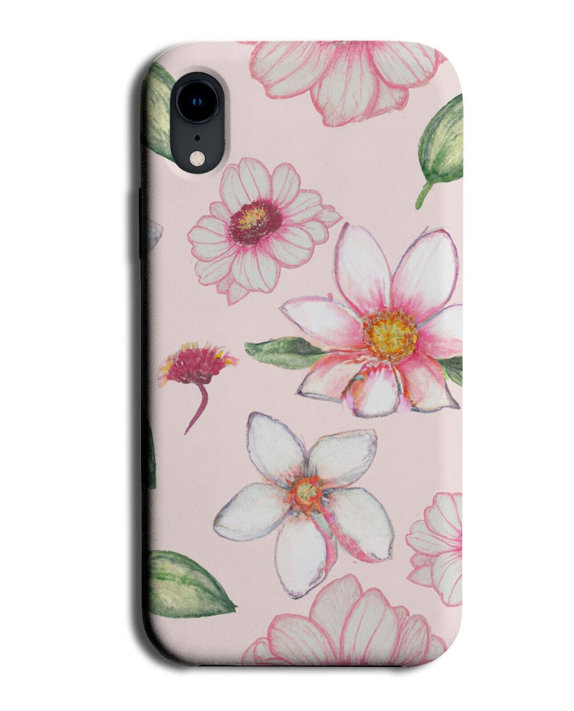 Daisies and Dogwoods Pattern Phone Case Cover Flower Flowers Daisy Dogwood AI04