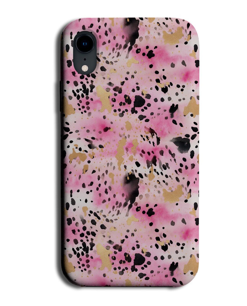 Baby Pink Leopard Animal Spots Phone Case Cover Spot Black Animals Leopards CJ82