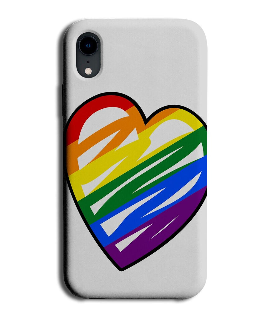 Peace Love and Equality Love Heart Symbol Phone Case Cover Pride LGBT LGBTQ AY28
