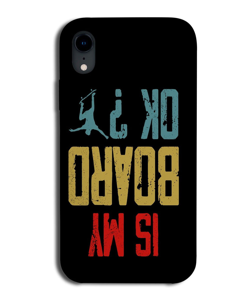 Funny Skateboard Crash Phone Case Cover Skateboarder Teens Teenage Boys Mens DE6