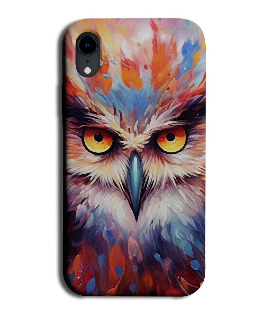 Angry Intense Owl Eyes Phone Case Cover Eye Owls Face Funny Moody Annoyed CI45