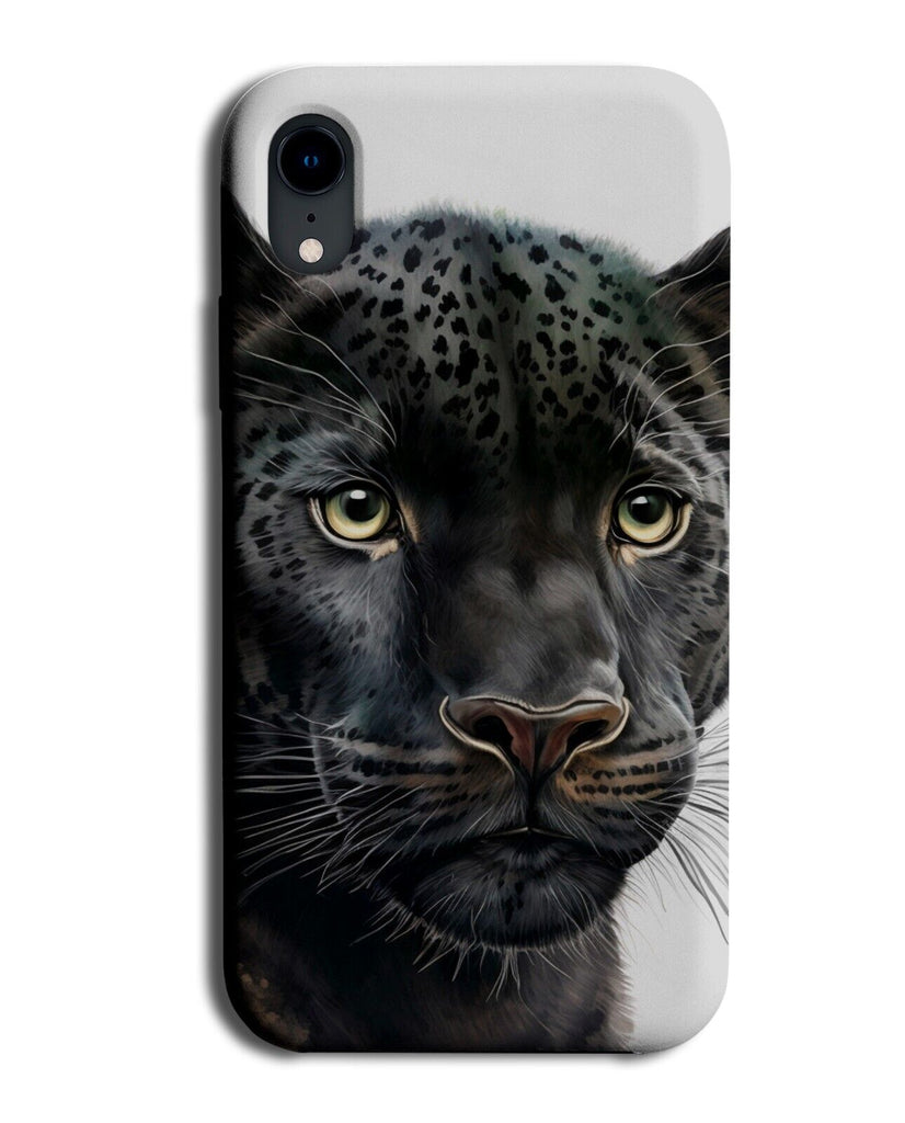 Black Leopard Phone Case Cover Face Head Leopards Jaguar Panther Pantha LP66