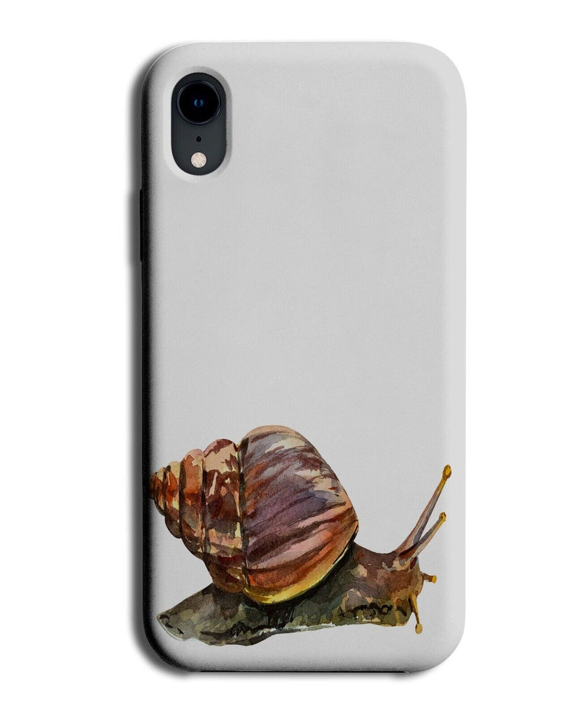 Watercolour Snail Phone Case Cover Art Artwork Snails Slug Slugs Snael Q870B