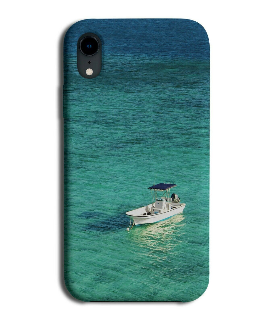 Boat In Ocean Picture Phone Case Cover Photo Real Sea Sailing Photograph H212