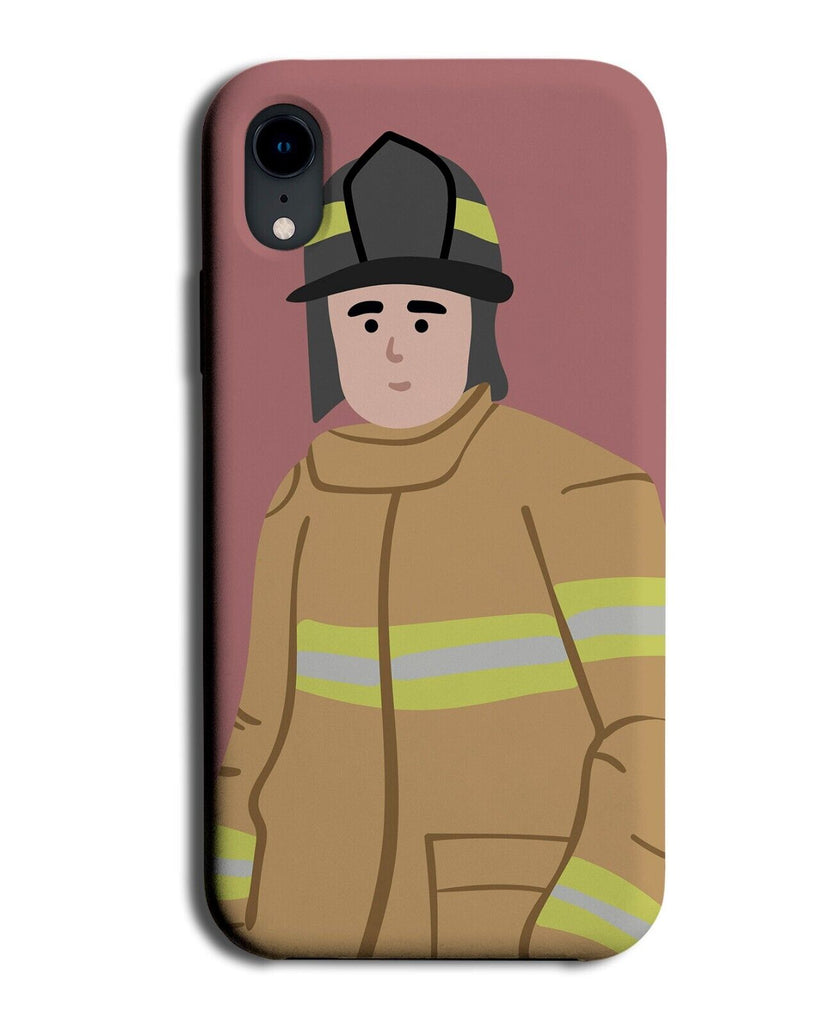 Cartoon Fireman Phone Case Cover Firemen Suit Outfit Fancy Dress Mens Boys Q676