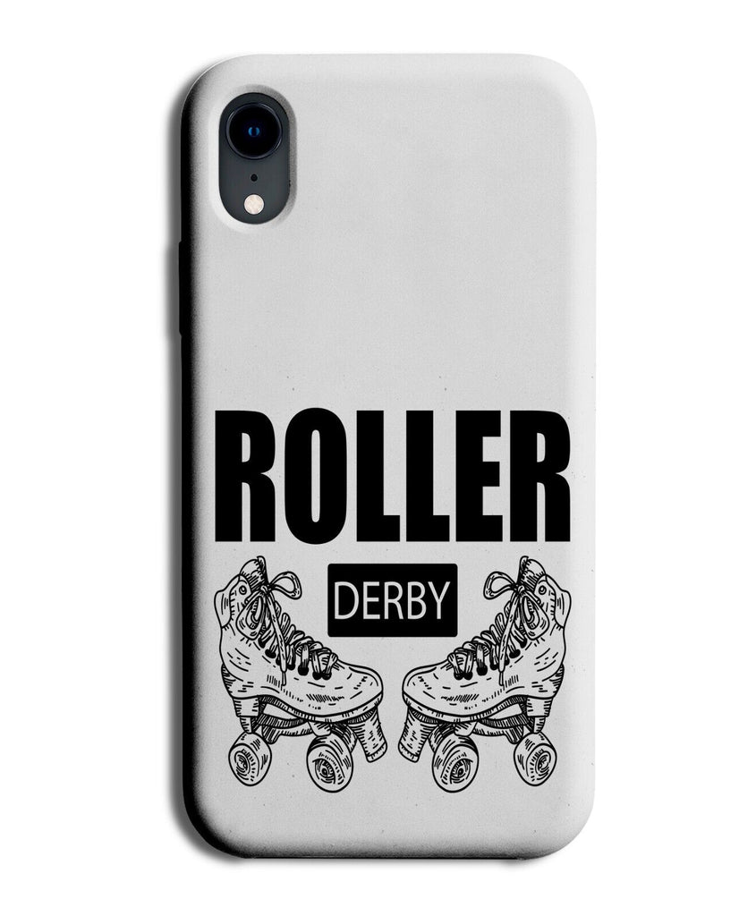 Roller Derby White Phone Case Cover Rollerskates Skate Skates Shoes Derbys P157