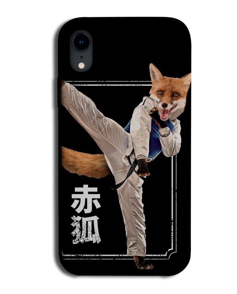 Kung Fu Fox Phone Case Cover Judo Karate Fu's Pose Kick Kickboxing Funny P755