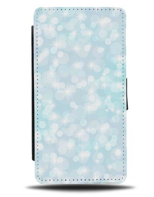 Pale Blue Fairy Design Colouring Flip Wallet Case Colours Sparkles Girls F544