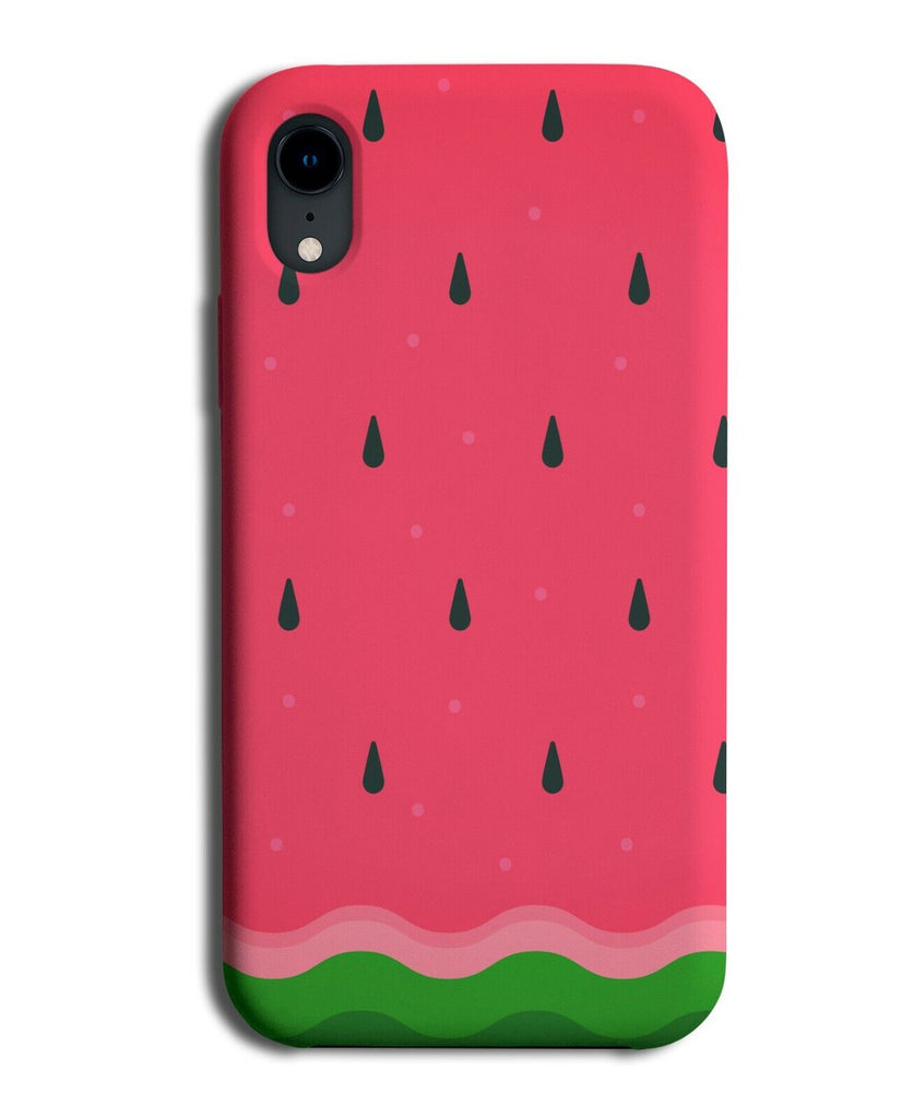Watermelon Slice Marks Phone Case Cover Inside Colours Seed Design Look E650