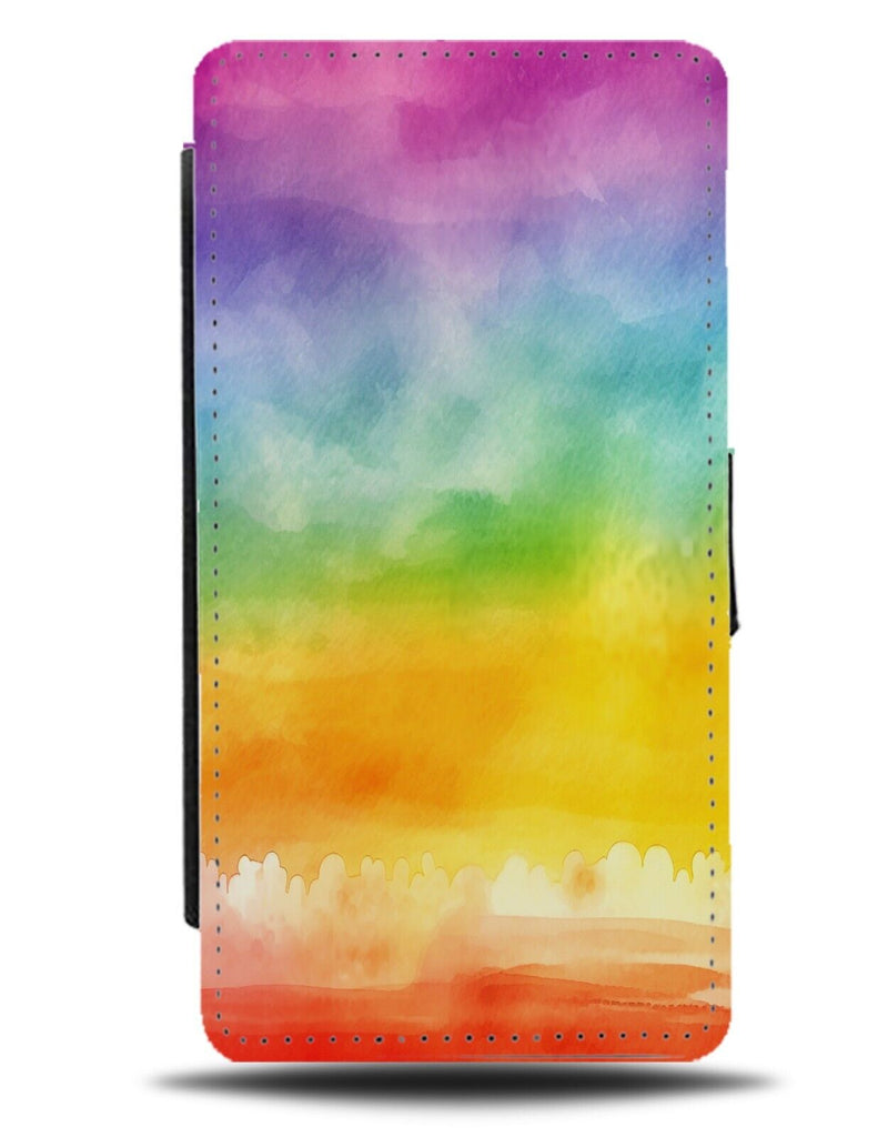 Pride Oil Painting Flag Flip Wallet Case LGBTQ Colours Month Colour Rainbow CK28