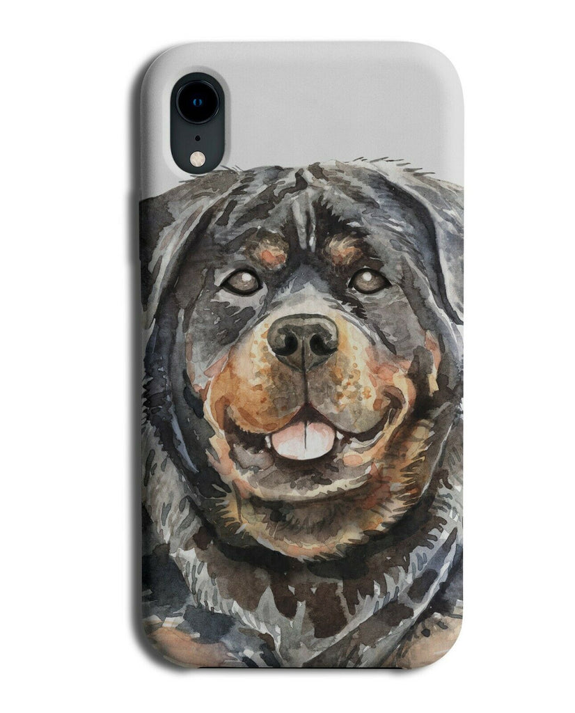Rottweiler Phone Case Cover Dog Oil Painting Artwork Art Face Portrait K743