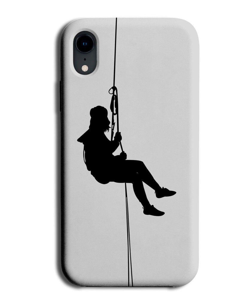 Abseiling Phone Case Cover Window Cleaner Abseil Hanging Worker Rope Gift Q482