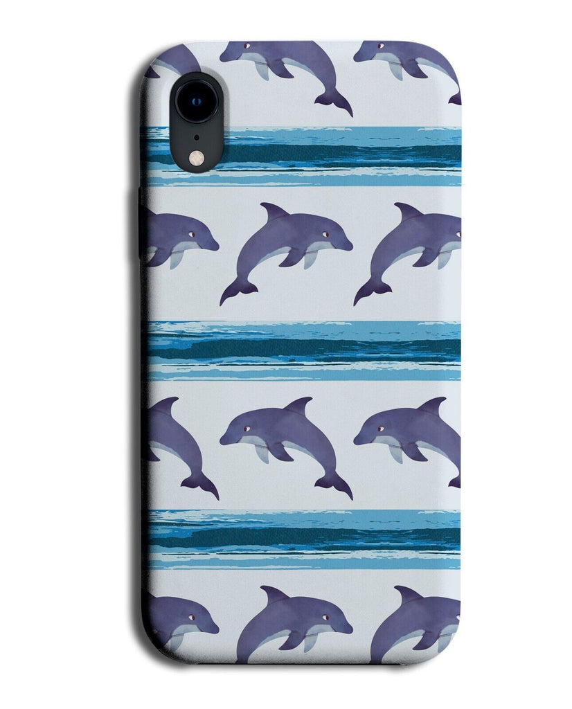 Dolphin Painting Artwork Print Phone Case Cover Art Dolphins Ocean Swimming AL36