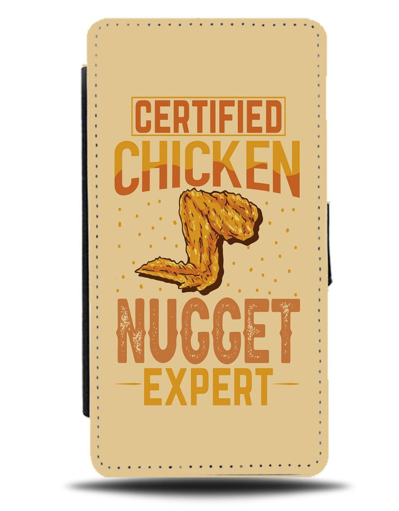 Funny Certified Chicken Nugget Expert Flip Wallet Case Nuggets Food Novelty CZ54