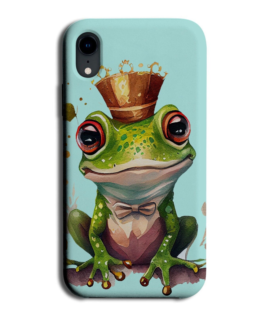 Prince Frog Phone Case Cover Funny Fairytale Princes Crow Kiss Frogs King BB85