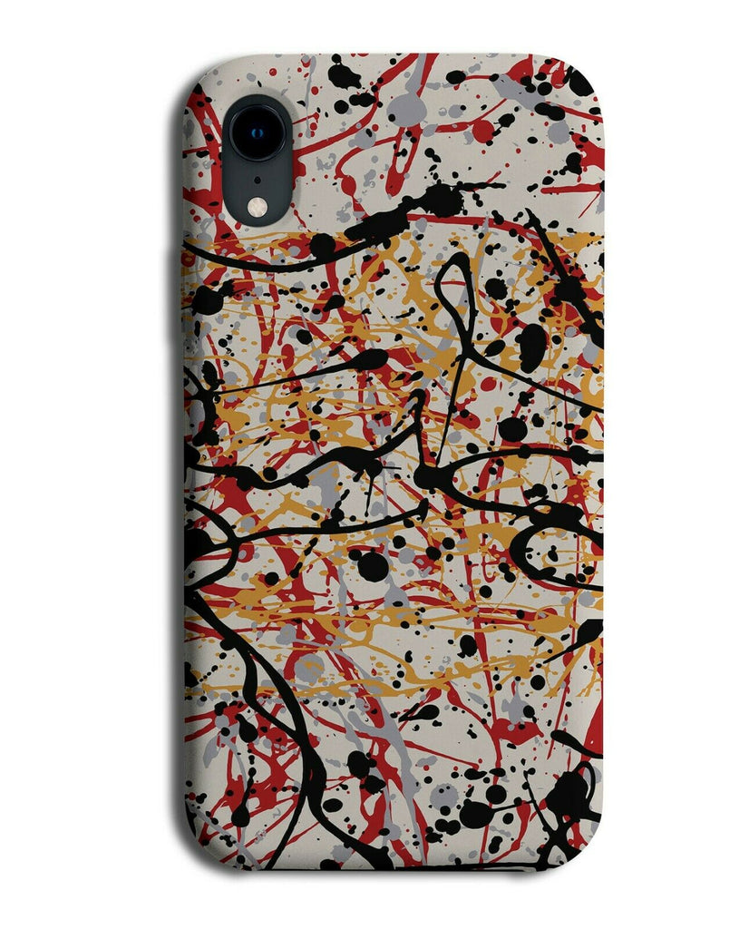Drip Painting Picture Phone Case Cover Art Artwork Work Action Dripping K980
