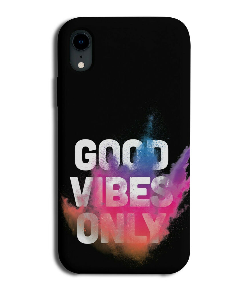 Colourful Paint Explosions Good Vibes Only Phone Case Cover Smoke Smokey E291
