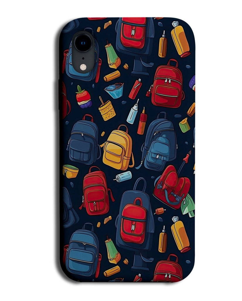 Back To School Phone Case Cover Pattern Backpack Kids Items Skool Primary CY89