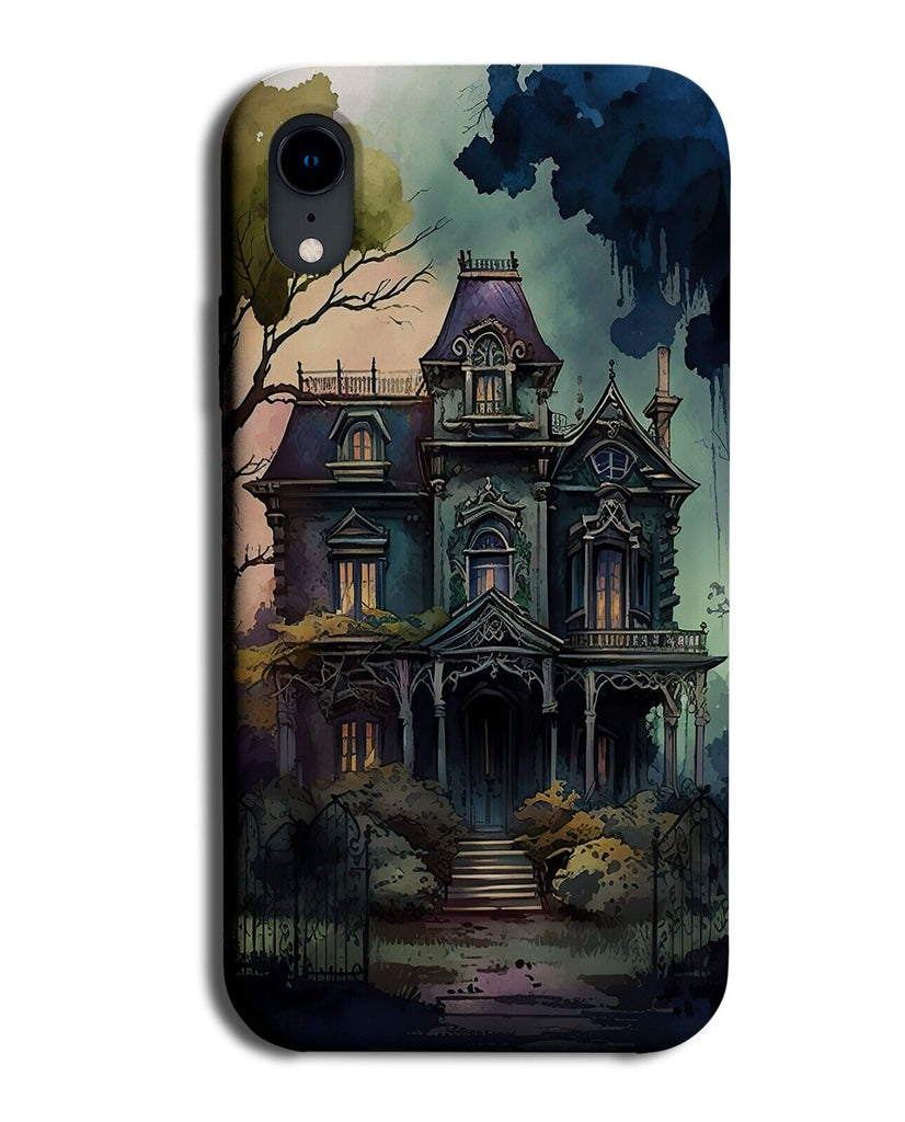 Haunted House Phone Case Cover Mansion Halloween Haunting Haunt Style Scary BW12
