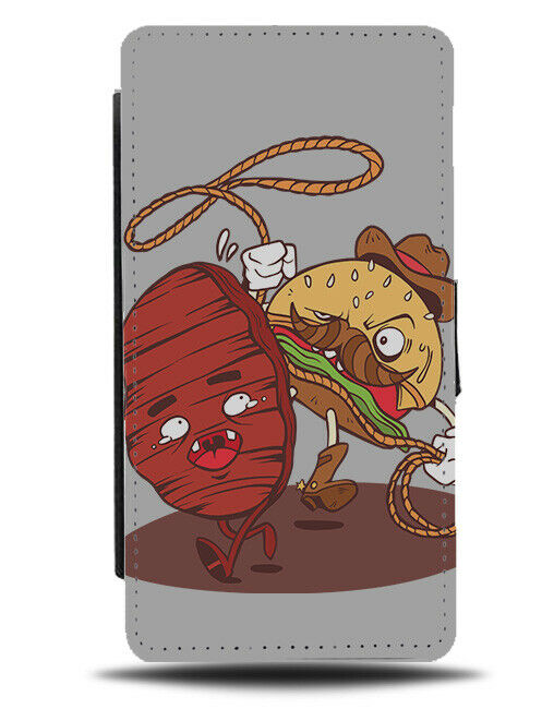 The Burger Cowboy Phone Cover Case Bun Buns Cowboys Cartoon Picture J079