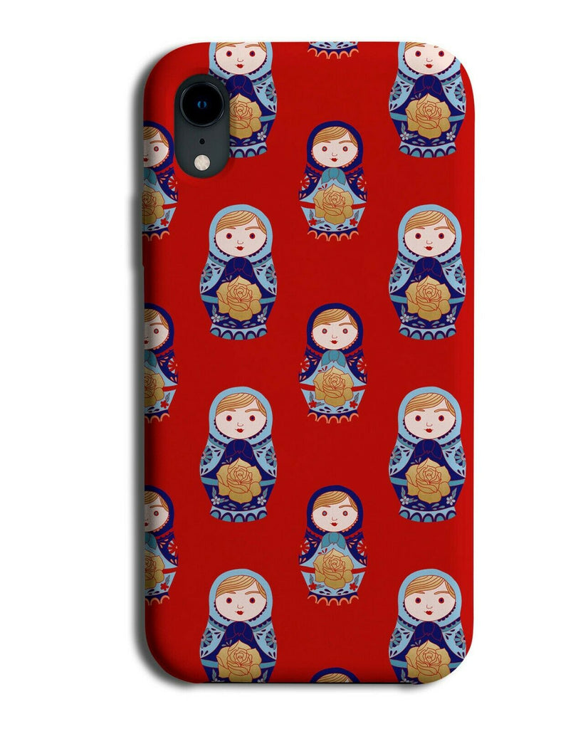 Small Babushka Stacking Dolls Phone Case Cover Russian Themed Style Print F781