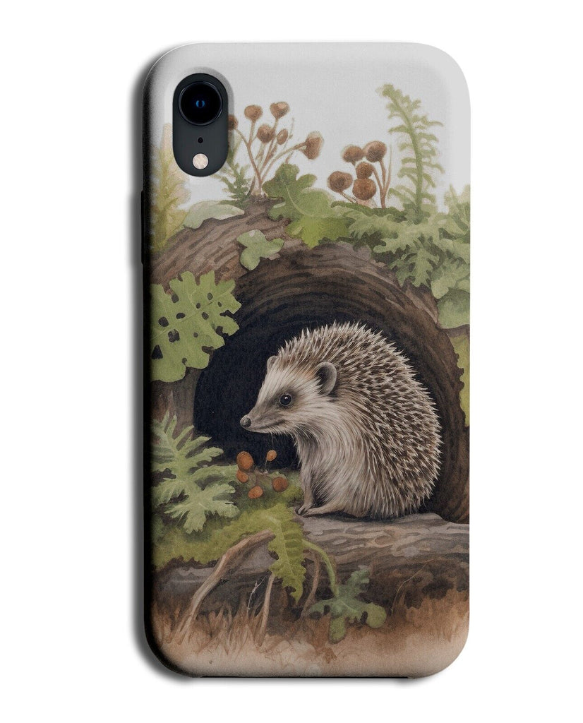 Vintage Hedgehog Burrows Phone Case Cover Burrow House Hedgehogs Classic DA71