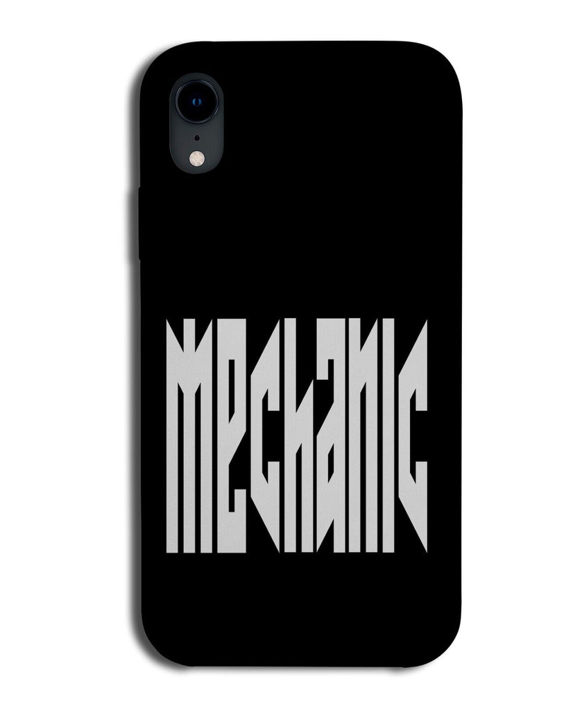 Black Mechanic Phone Case Cover Mechanics Worker Trade Car Cars Mens Boys BQ21