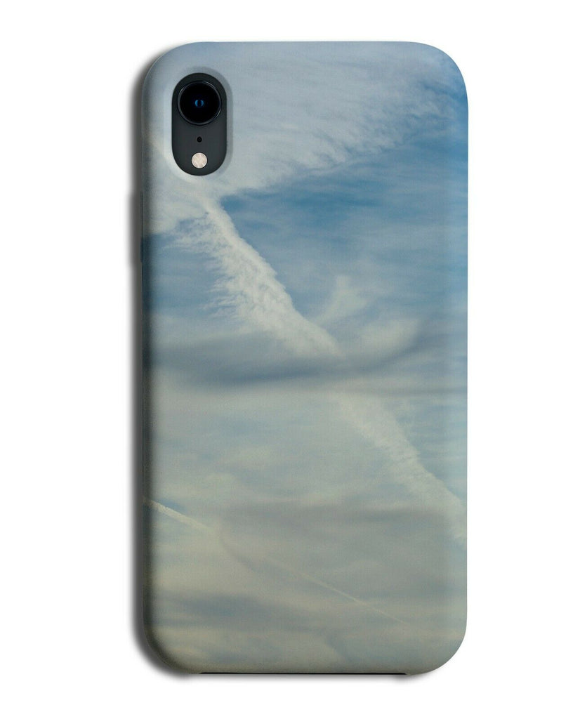 Plane In The Sky Contrails Phone Case Cover Contrail Airplane Aeroplane G928