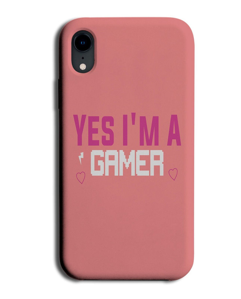 Gamer Girl Phone Case Cover Gaming Womens Pink Funny Quote Phrase Girls BF17