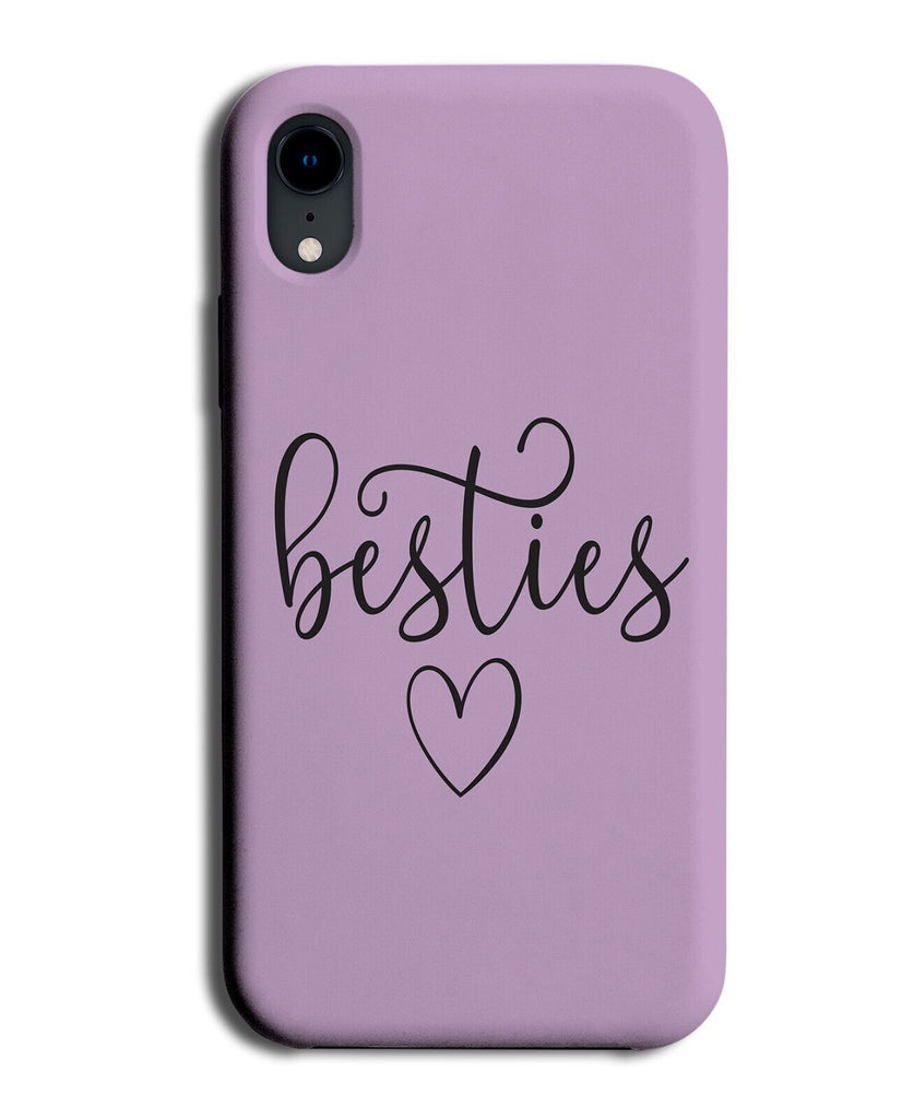 Purple Besties Phone Case Cover Bestie Best Friends BFF BFF's Friendship Q528