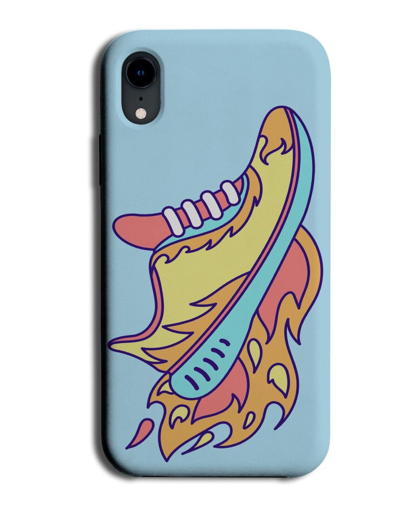 Marathon Runner Phone Case Cover Fire Running Shoes Shoes Gift Present For Q321