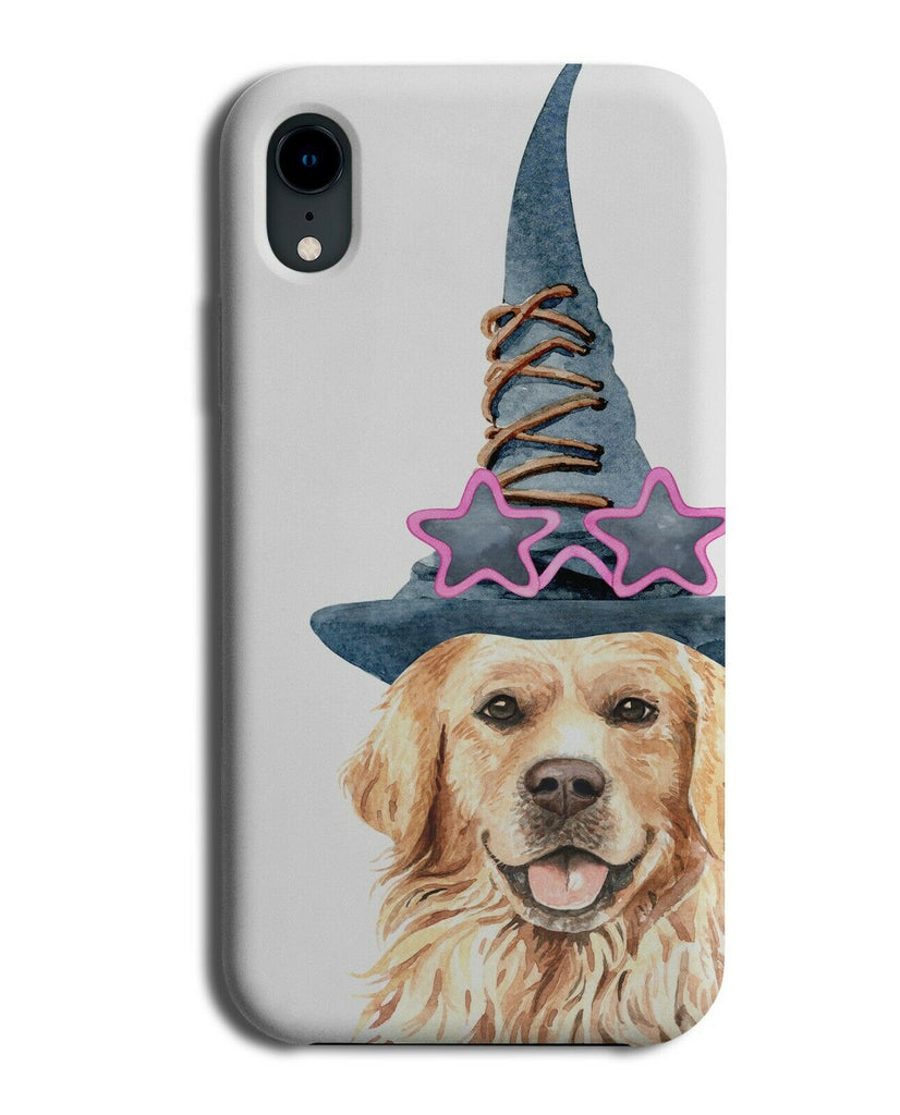 Labrador Retriever Phone Case Cover Dog Wizard Hat Magic Magician Witch K566