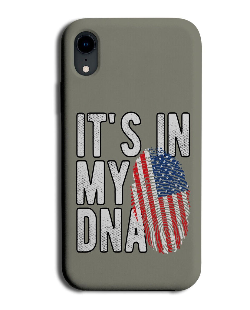 Its In My DNA American Flag Phone Case Cover America USA Design Stars Flags CY03