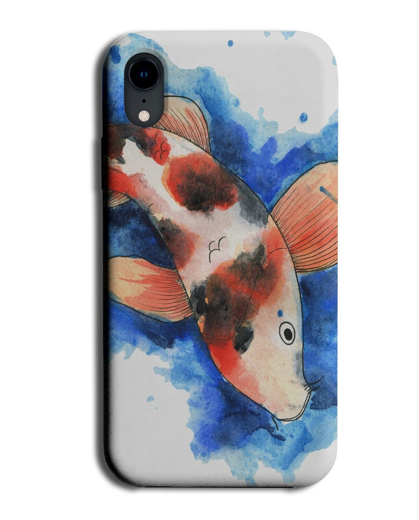 Watercolour Japanese Koi Fish Phone Case Cover Kois Fishes Carp Karp Carps BD35