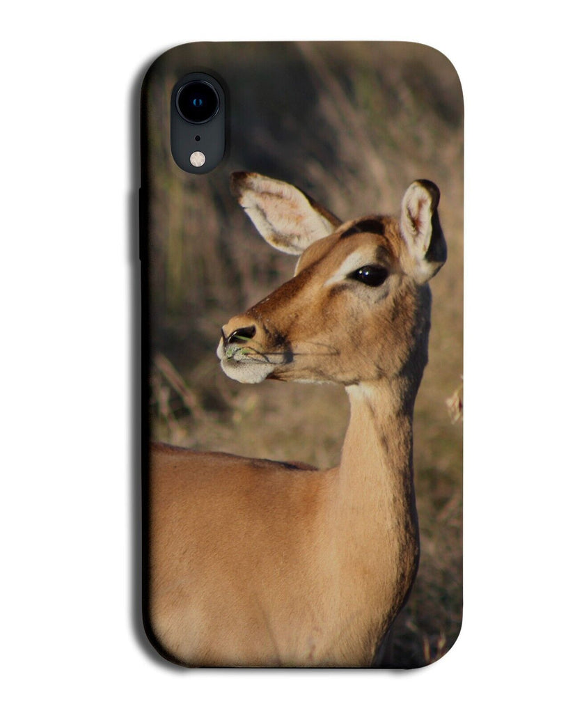 Female Deer Phone Case Cover Wildlife Photography Deers Nature Face Q977