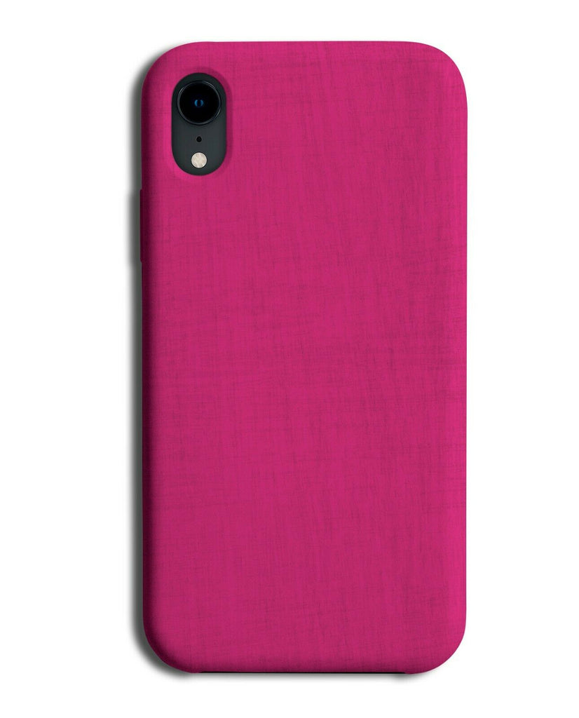 Dark Hot Pink Patterned Phone Case Cover Pattern Faux Leather Fabric F706