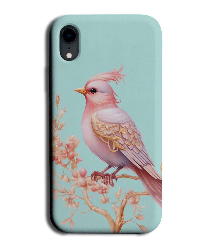 Pastel Pink Princess Crow Bird Phone Case Cover Raven Fairytale Fantasy CU75