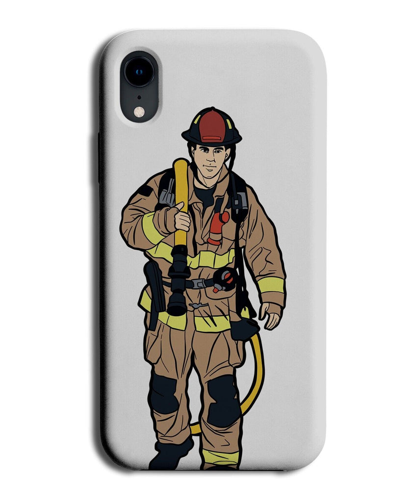 Firefighter Phone Case Cover Fire Fighter Cartoon Gift Present Picture Q960