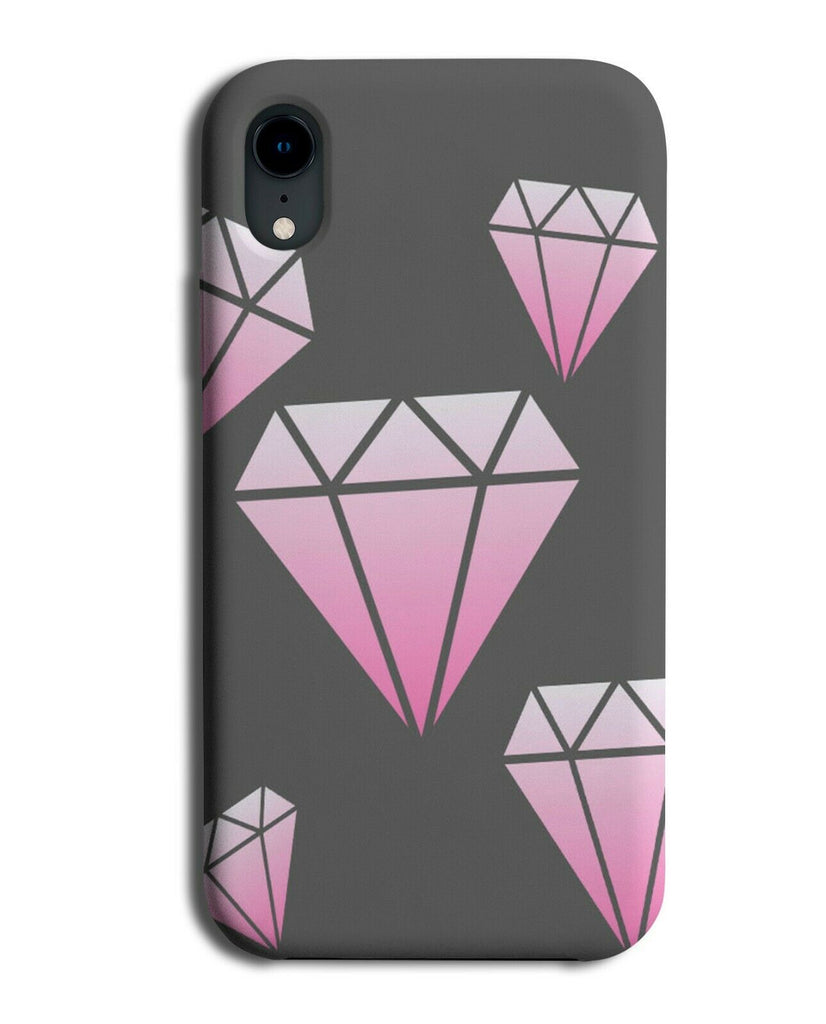 Falling Pink Diamonds Phone Case Cover Diamond Fades Girls Women's B761