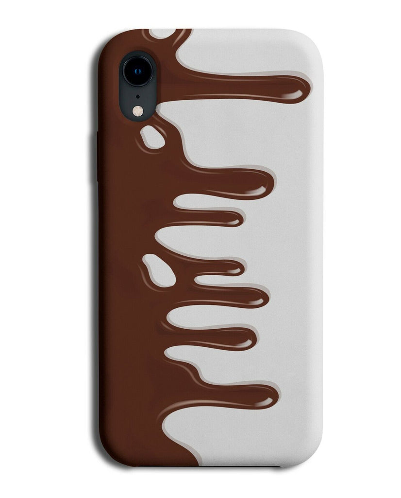 Novelty Melting Chocolate Illusion Phone Case Cover Melt Sauce Cool K897